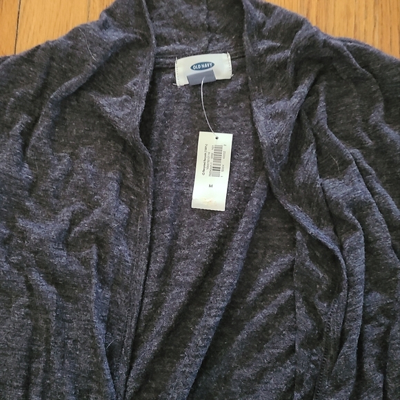 Old Navy Gray open faced Cardigan - Picture 3 of 3